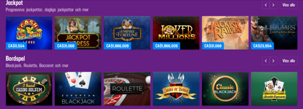 Lucky casino online jackpottspel