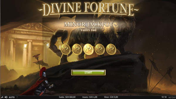 divine fortune jackpot funktion